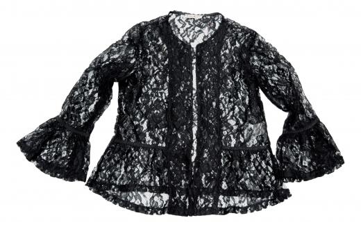 LISA KOTT SPOLVERINO IN PIZZO DONNA 05154 COLORE NERO LINEA CURVY STYLE