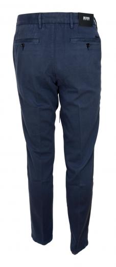 HUGO BOSS Chino slim fit gabardine cotone elasticizzato Kaito1 50437582 BLU