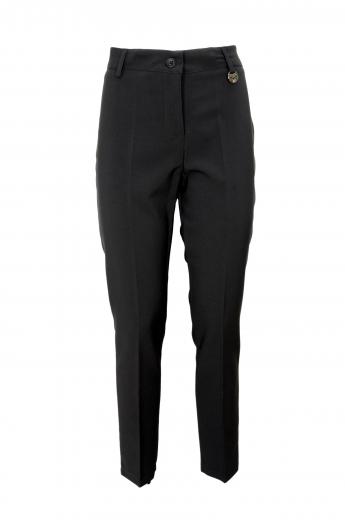 LISA KOTT PANTALONE DONNA 4618 COLORE NERO LINEA CURVY STYLE