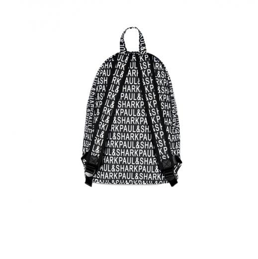 PAUL SHARK Zaino Con Stampa PaulandShark All Over I20P8112 NERO