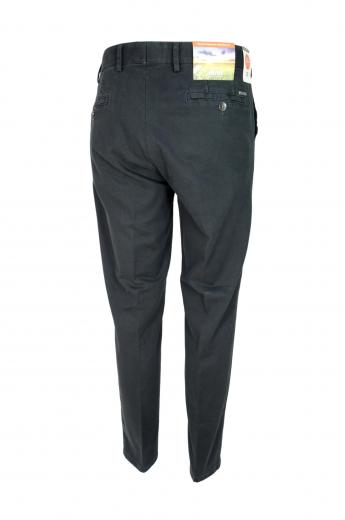 MEYER Pantalone Uomo Chino In Twill Di Cotone Modello Oslo 2-3533/18 Grigio Scuro