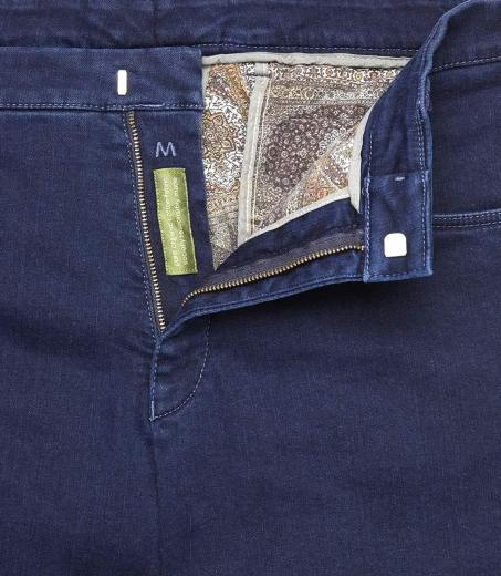 MEYER Pantalone Uomo Modello Diego 2-3910/18 Chino Denim Swing Pocket Termici