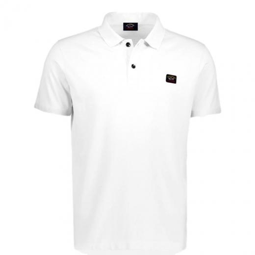 PAUL SHARK Polo Uomo in Cotone Pique Organico C0P1000 010 Colore Bianco