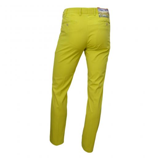 MEYER Pantalone Uomo Modello Rio 1-3130/41 Stretch Colore Giallo