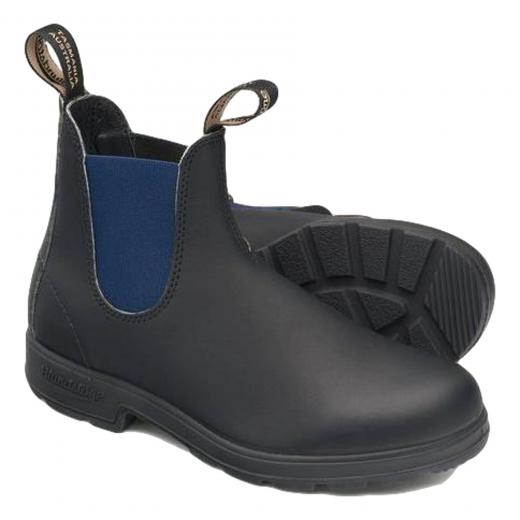 BLUNDSTONE 1917 Stivaletti Australiani Coloured Elastic Sided Boot Black Navy