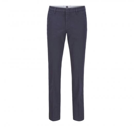 HUGO BOSS Pantalone slim fit Cotone elasticizzato BLU Kaito1 50410310
