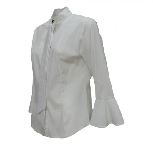 LISA KOTT Camicia 4759 Colore Bianco Linea Curvy Style