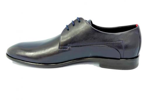 HUGO Scarpe Uomo Appeal Derb stringate in pelle 50383528 Colore Blu