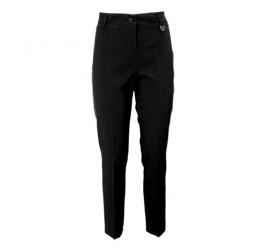 LISA KOTT PANTALONE DONNA 4618 COLORE NERO LINEA CURVY STYLE
