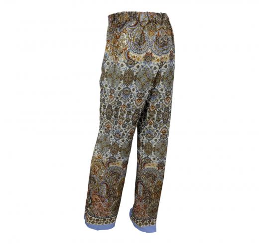 LISA KOTT Pantalone Donna LK08223 Linea Curvy Style Fantasia