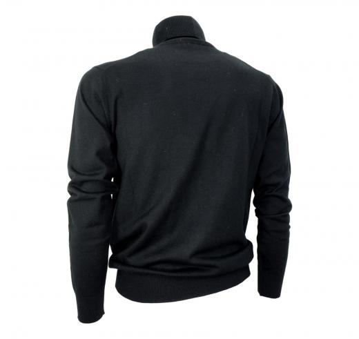 CASHMERE COMPANY Maglia Uomo Dolcevita 99 IU204914 Cashmere e Lana Colore Nero
