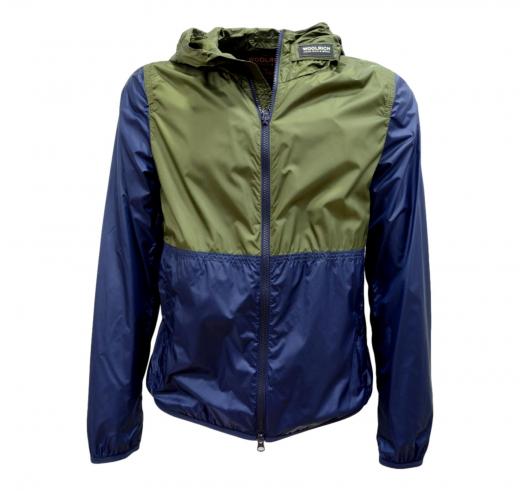 WOLRICH South Bay Windbreaker WOCPS2826 UT1567 Dark Green