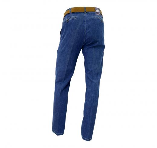 MEYER Pantalone Jeans Uomo Modello Rio 1-4145/18 Stretch Colore Blu