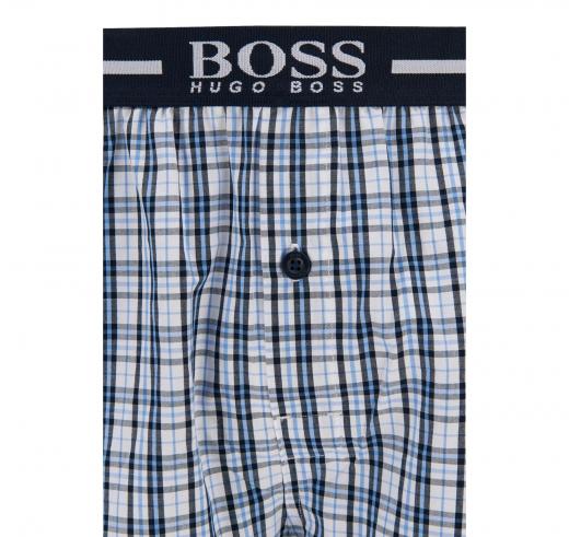 HUGO BOSS Boxer In Popeline Di Cotone Confezione Da Due EW 2P 50388953 405