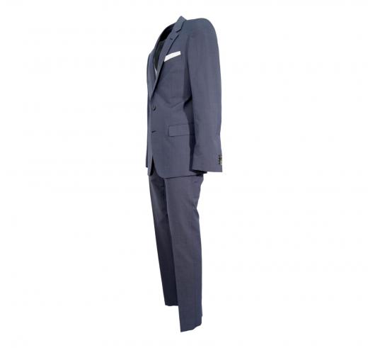 HUGO BOSS Abito HUTSON1/GANDER Slim Cotone e Seta Stretch 50287797