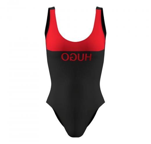 HUGO Costume Donna Mare Piscina 50406911 Modello PAM Bicolore