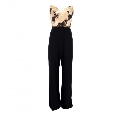 MAIDOMA luxury Abito Tuta Intera Donna MA335-1 Stoletta Abbinata