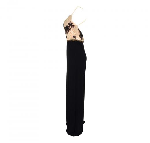 MAIDOMA luxury Abito Tuta Intera Donna MA335-1 Stoletta Abbinata