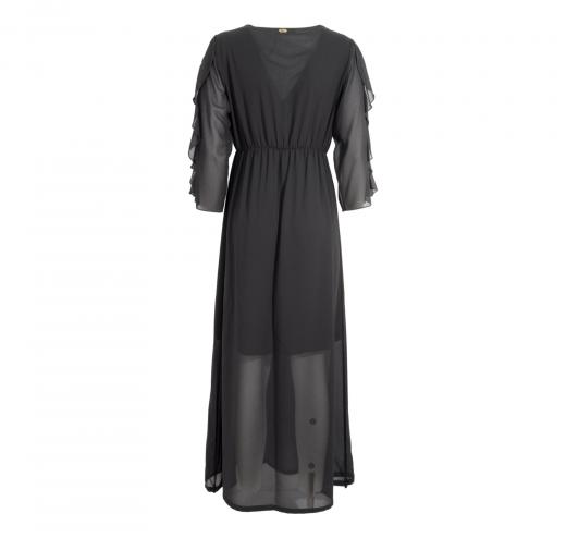 LISA KOTT Abito Donna Linea Curvy Style Colore Nero 4524