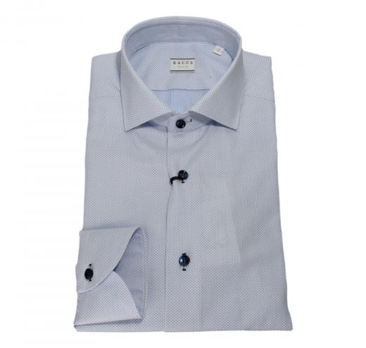 XACUS Camicia Uomo Modello Tailor 21707807 Vestibilita' Intermedia MicroFantasia