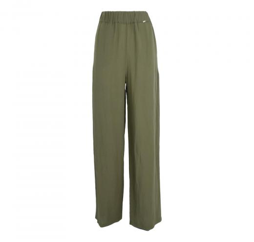 MDM MADEMOISELLE DU MONDE Pantalone Donna Colore Verde mdm129