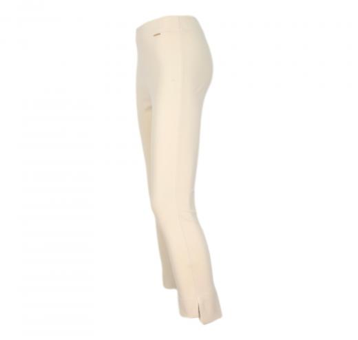 MDM MADEMOISELLE DU MONDE Pantalone Leggings Donna Colore Burro MDM143