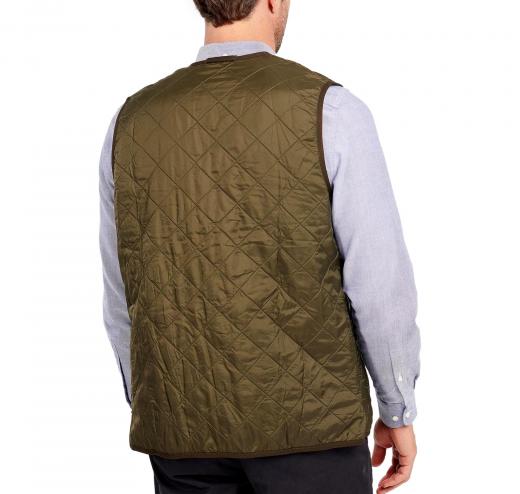 BARBOUR Gilet Polarquilt Fodera con Zip MLI0002OL91 Oliva Uomo