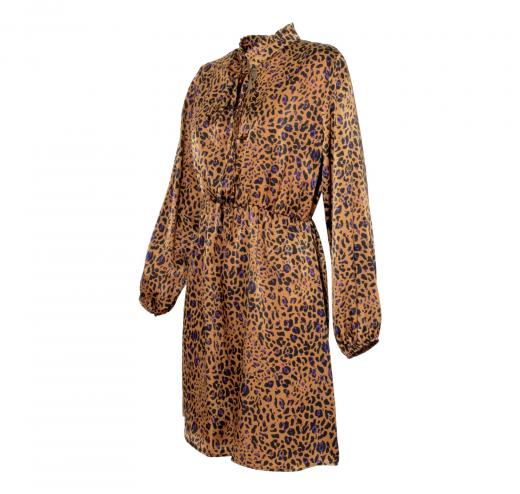 LISA KOTT Abito Donna Curvy Style Col. Tabacco Fantasia ART. 4846