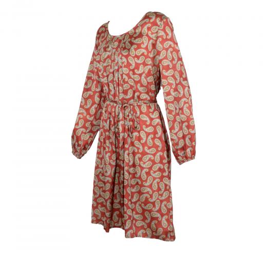 LISA KOTT Abito Donna Curvy Style Colore. Rosso Mattone Art. LK8700