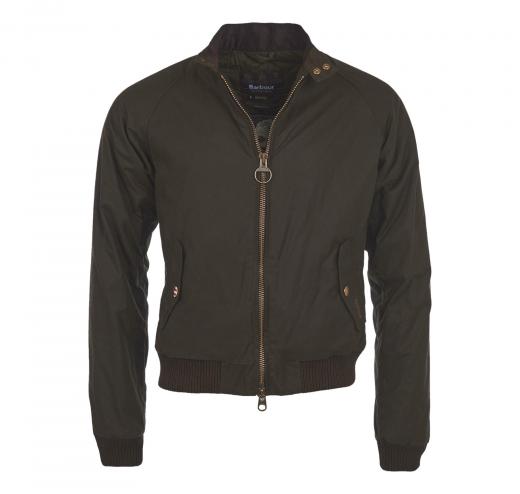 BARBOUR Giubbino Uomo Steve Mcqueen Merchant Wax Jacket Id MWX0465OL71 Olive