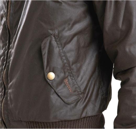 BARBOUR Giubbino Uomo Steve Mcqueen Merchant Wax Jacket Id MWX0465OL71 Olive