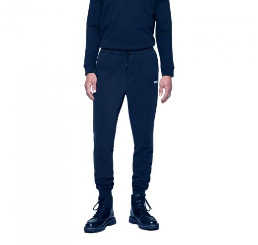 HUGO BOSS Cotton-blend tracksuit bottoms with logo detail Col. Blu 50462827