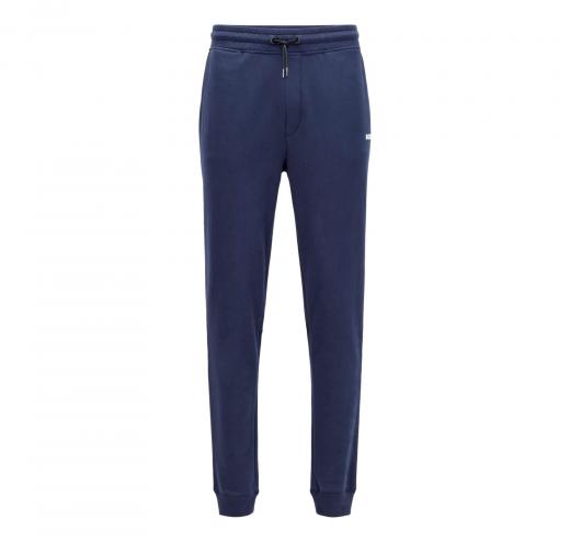 HUGO BOSS Cotton-blend tracksuit bottoms with logo detail Col. Blu 50462827