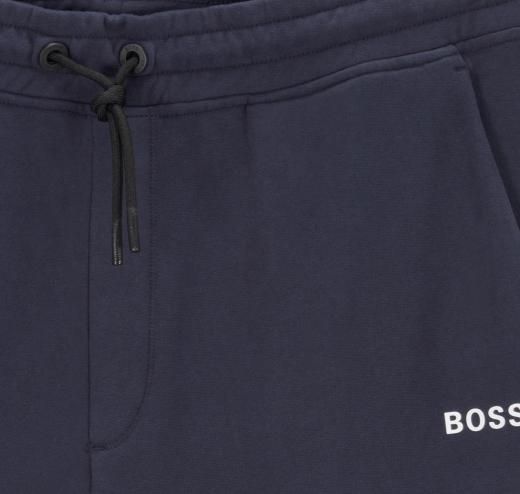 HUGO BOSS Cotton-blend tracksuit bottoms with logo detail Col. Blu 50462827
