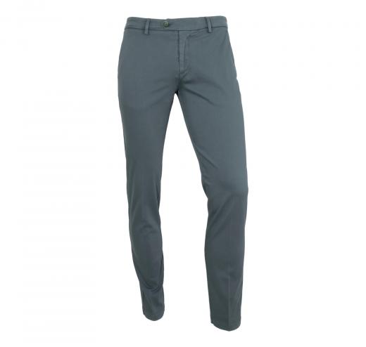 RH RES HOMINE Pantalone Uomo A/I Modello Thomas Colore Grigio Topo