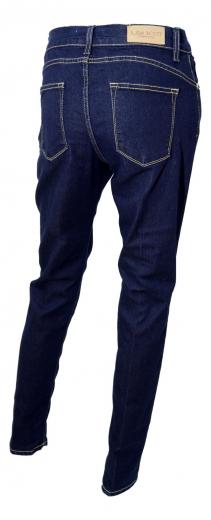 LISA KOTT Jeans Donna Push Up Curvy Style LK005 Profili Oro Made in Italy