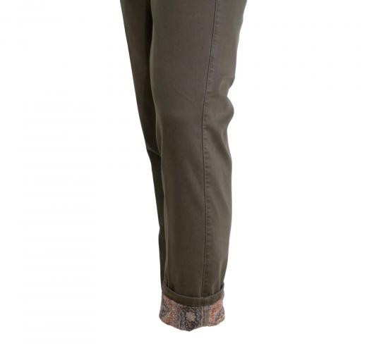 MEYER Pantalone Uomo Modello Oslo in Cotone Termico 2-3918/29 Colore Verde