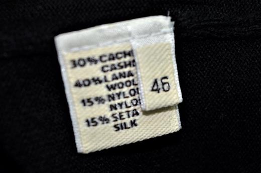 CASHMERE COMPANY Maglia Uomo Girocollo 99 IU203901 Cashmere Lana e Seta Colore Nero