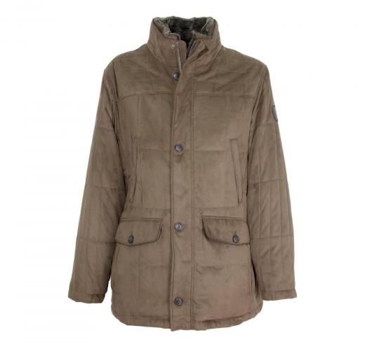 S4 OSPIG Giaccone Uomo Classico Art. 4301 Colore Nocciola Taglia Comoda