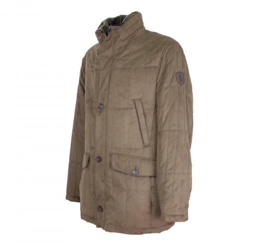 S4 OSPIG Giaccone Uomo Classico Art. 4301 Colore Nocciola Taglia Comoda