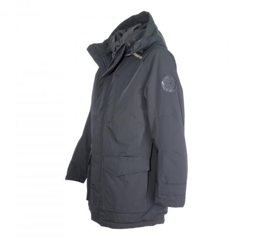 S4 JACKETS  Cappuccio E Antivento  Colore Nero Taglia Comoda