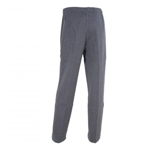 ELISABETTA B. Pantalone Donna Classico in Pura Lana A/I 155-120 Colore Grigio