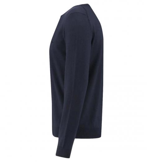 HUGO BOSS Maglia in Lana Regular Fit Botto-L 50457748 Colore Blu