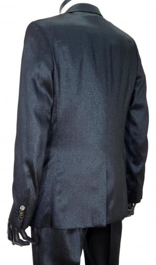 MAESTRAMI Abito Cerimonia UomoCompleto 4 Pezzi Blu Lame' Taglia 50
