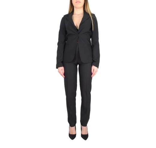 MDM Mademoiselle Du Monde Tailleur Donna ART. 4704 Colore. Nero