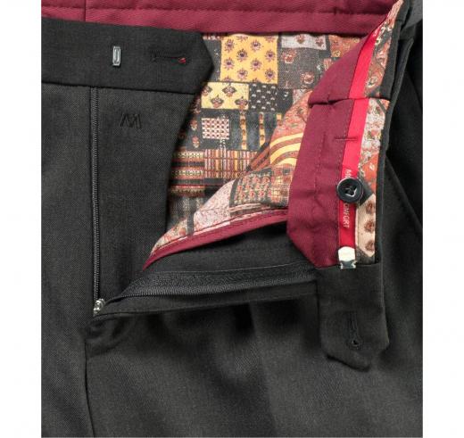 MEYER Pantalone da Uomo Flanella Elasticizzata Invernale Modello Oslo 2-2603/08 Colore Grigio
