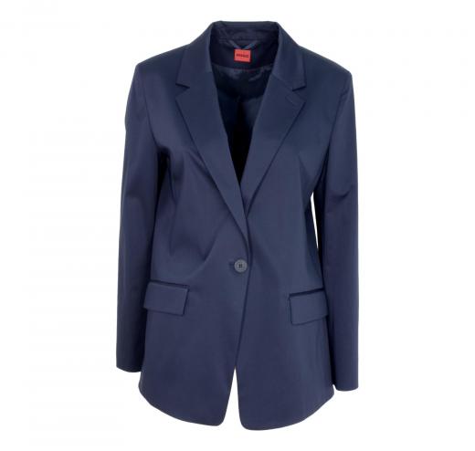 HUGO Giacca Donna Cotone Elasticizzato Modello Afede 50467054 Colore Blu