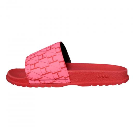 HUGO BOSS Ciabatte Donna Con Logo Match Slid 50471785 Rosso