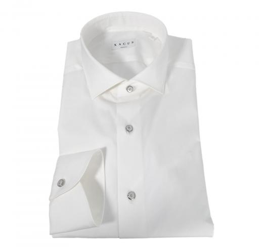 XACUS Camicia Uomo Tailor Vestibilita' Intermedia 21741721 Bianco Elasticizzato