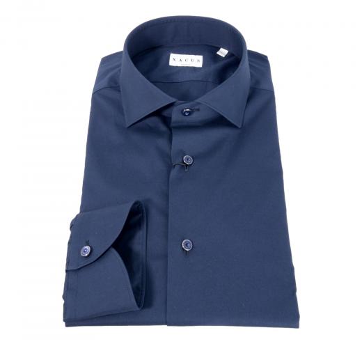 XACUS Camicia Uomo Tailor Vestibilita' Intermedia 21743723 Blu Elasticizzato